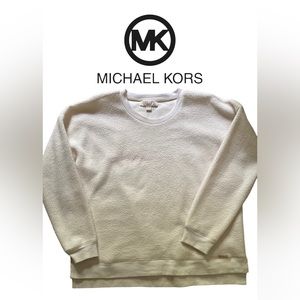 Michael Kors Women’s Sherpa Sweatshirt Size XL 100% Polyester